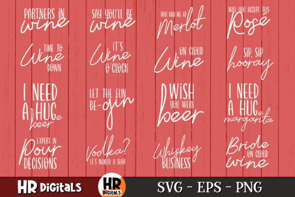 Funny Girls Wine Quote Party Bundle: A Designer's Review
