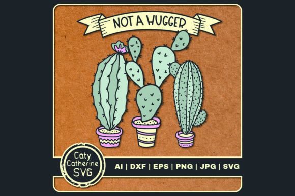 Not a Hugger Funny Cactus Quote: A Designer's Review