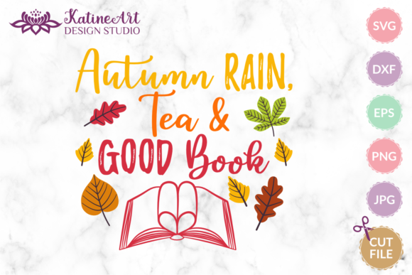 Review: Autumn Rain Tea and Good Book SVG for Embroidery