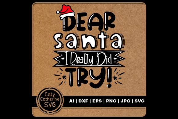 Review: Dear Santa I Really Did Try for Holiday Embroidery