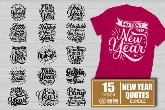 Review: New Year Quotes SVG Bundle for Embroidery