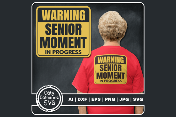 Review: Warning Senior Moment in Progress for Embroidery