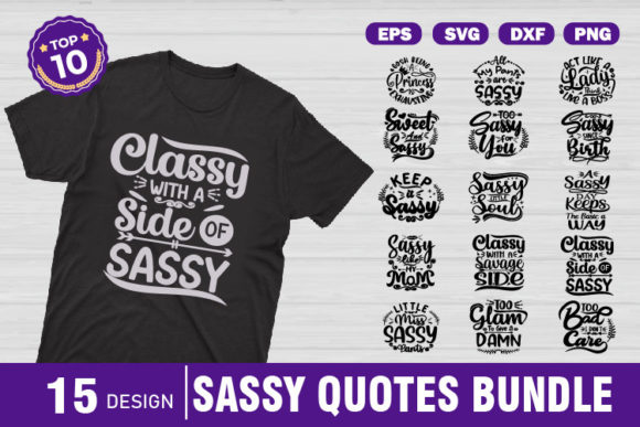 Sassy Quote Bundle: A Designer's Take on Bold Embroidery